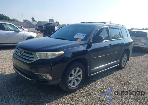 2011 Toyota Highlander Se from USA, damaged, VIN 5TDBK3EH5BS056177